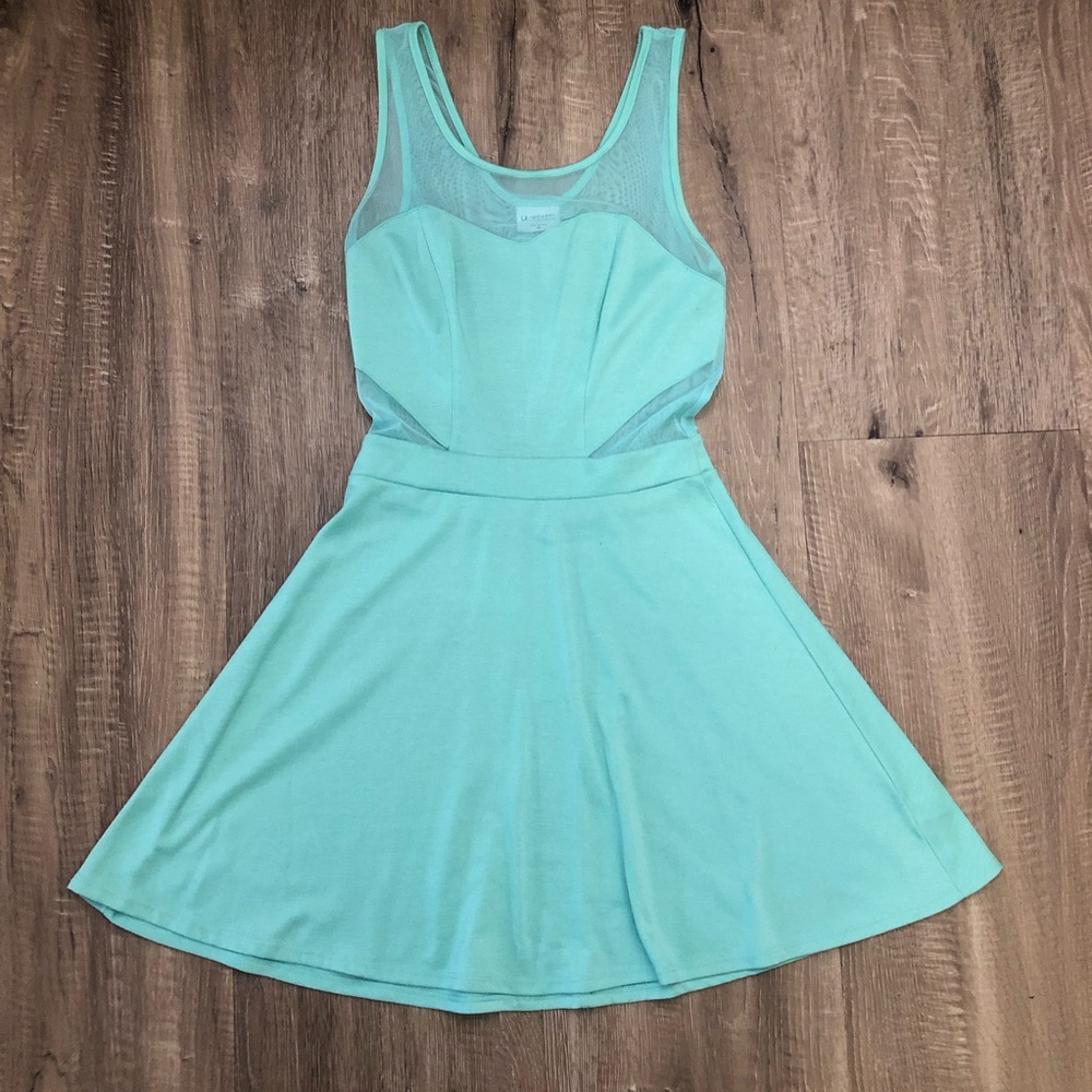 Mesh Cutout Dress